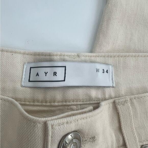 AYR The Secret Sauce Jeans in Sandstone size 34 - Picture 6 of 8